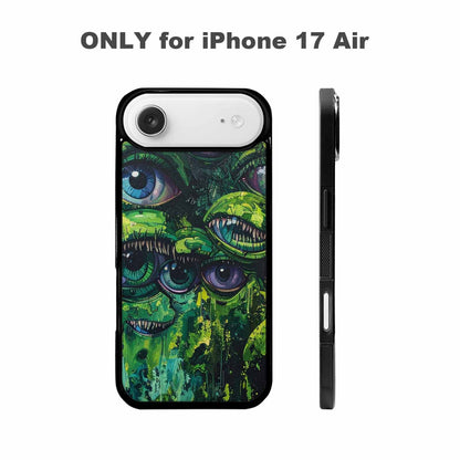 iPhone 17 Air Case — Seamless Repeating Pattern Of Overlapping Cartoon, Custom Designed Case Cover