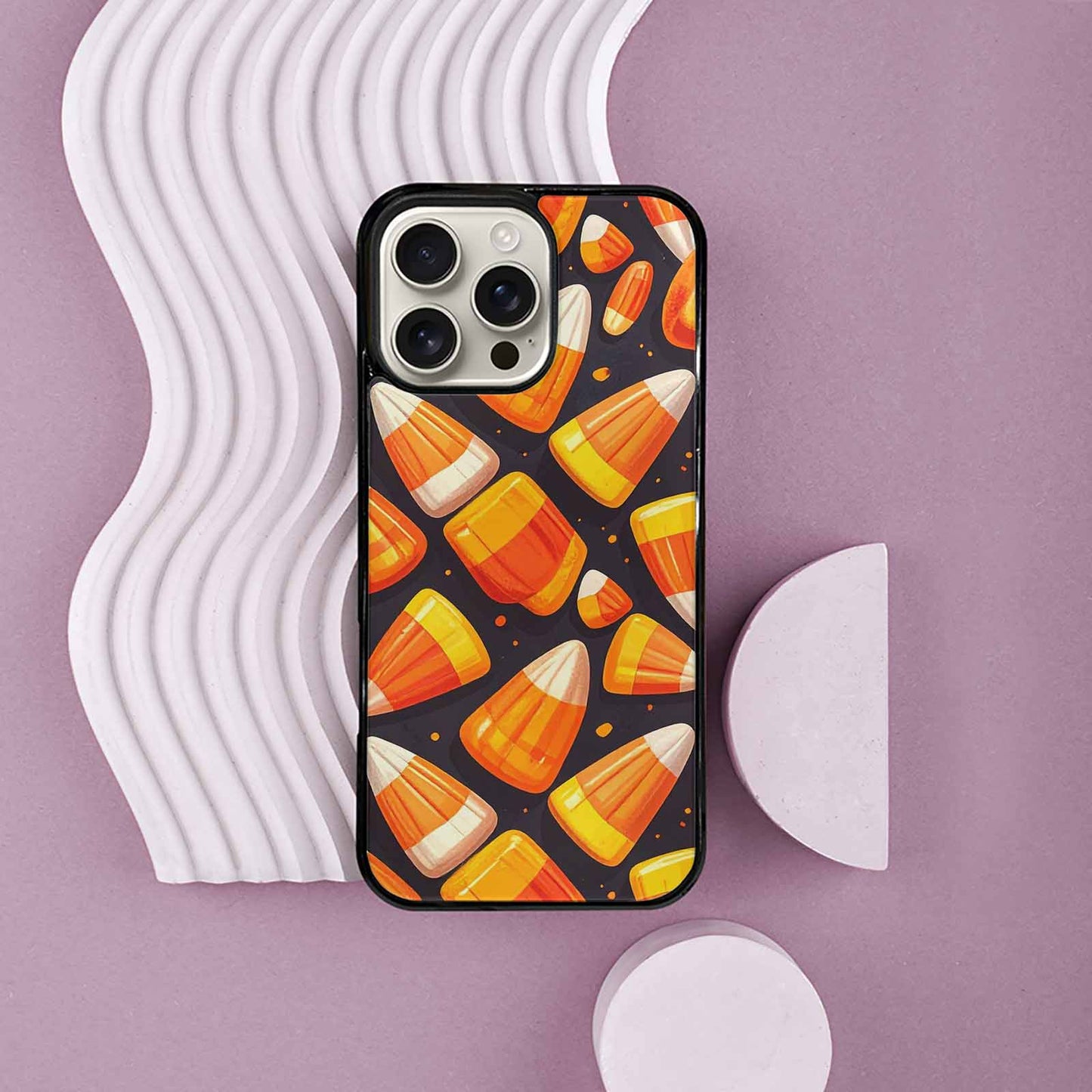 iPhone 16 Pro Max Case — Halloween Art Print Edge To Edge, Custom Made Phone Cover