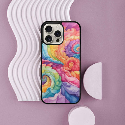 iPhone 16 Pro Max Case — Tie Dye Swirls Tie Dye Swirls, Customized Protective Case
