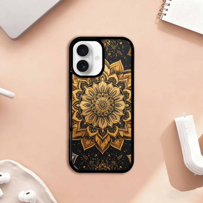 iPhone 17 Case — Small Mandala Pattern, Randomly Floral, Customized Protective Case