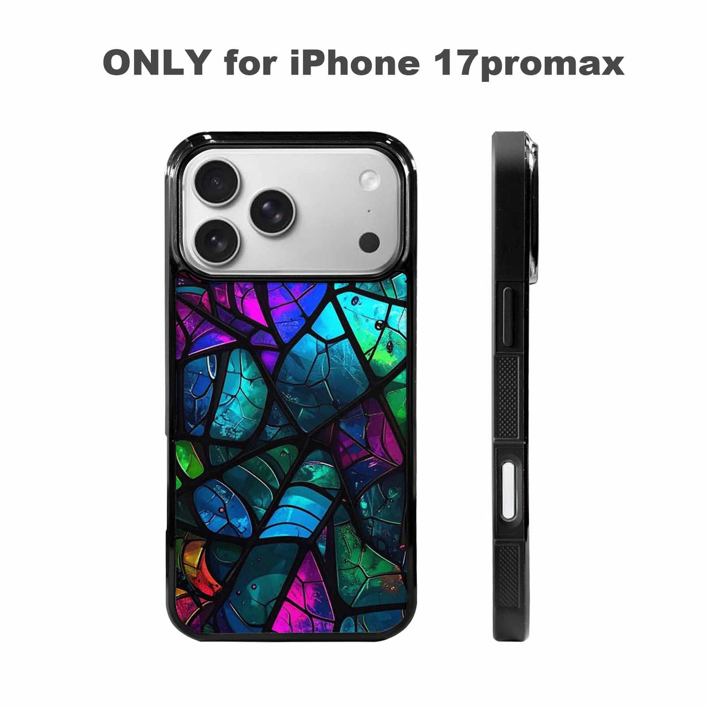 iPhone 17 Pro Max Case — Neon Camo Spider Camo, Custom Art Phone Cover