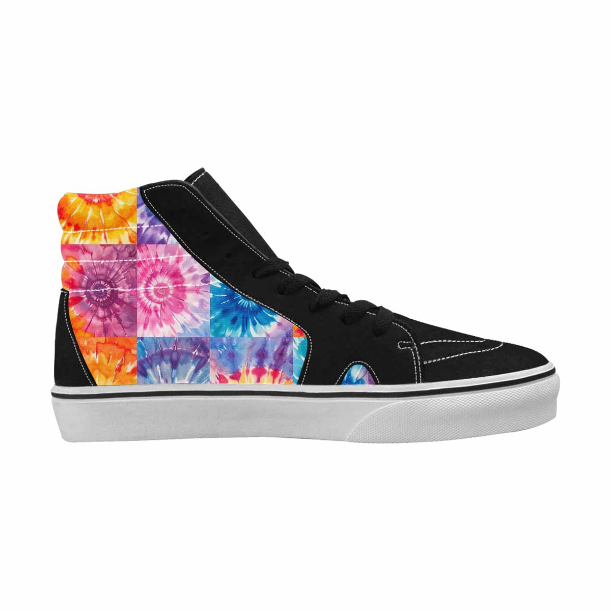 WOMEN'S Tie Dye Swirl High Top Canvas Dreamcore Sneakers