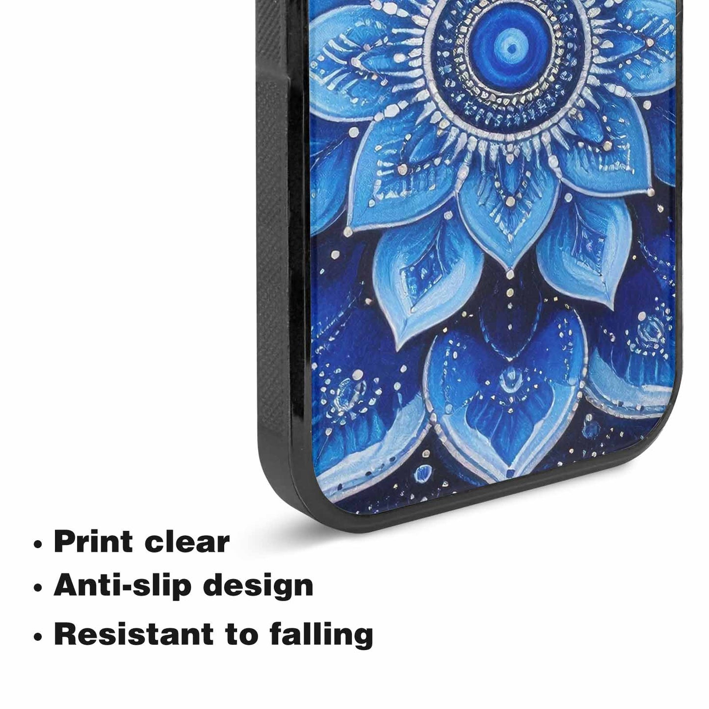 iPhone 15 Case — Boho Mandala Custom, Custom Made Phone Cover