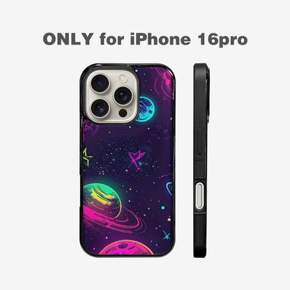 iPhone 16 Pro Case — Space Galaxy Astronaut, Custom Printed Phone Case