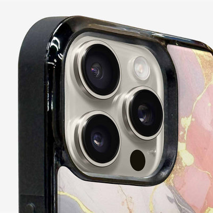 iPhone 16 Pro Case — Marble Vein Marble Veins Pattern Hundreds, Custom Phone Case