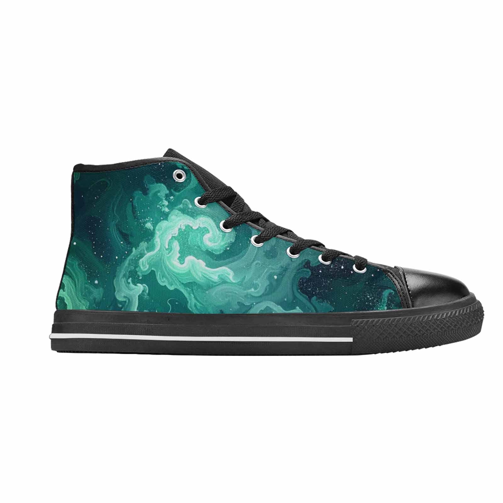 WOMEN'S Galaxy Art - High Top Canvas Dreamcore Sneakers