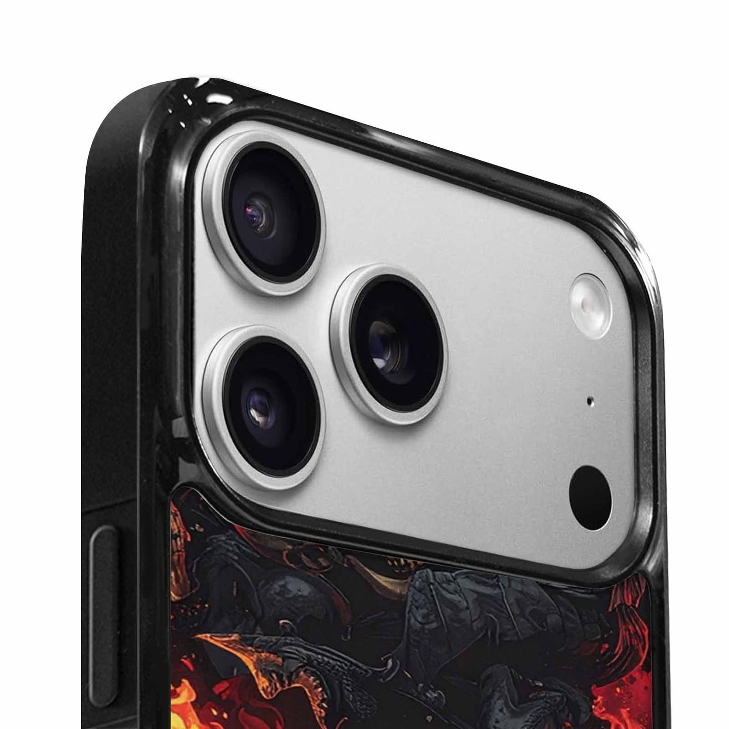 iPhone 17 Pro Case — Skull Dark Art Gothic Print Gothic, Unique Phone Case Design