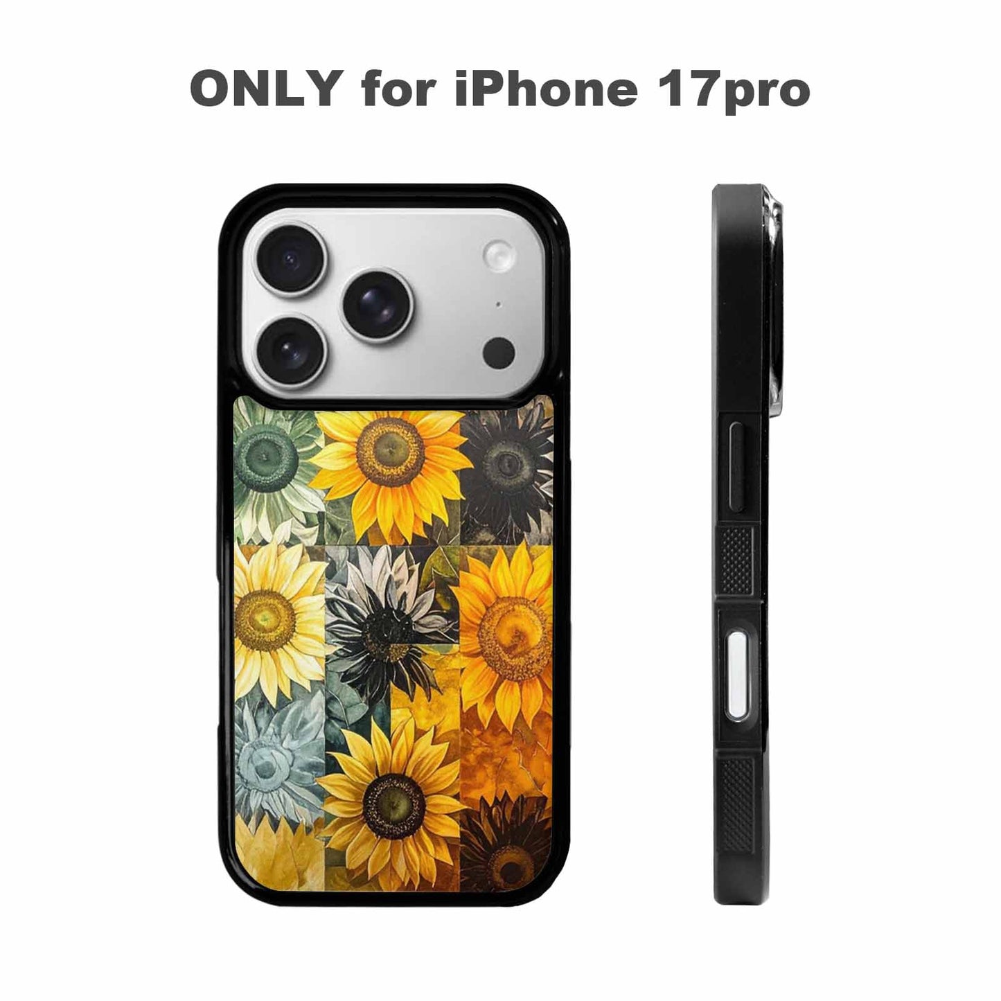 iPhone 17 Pro Case — Blend Melt Them Together Small Floral, Customized Protective Case