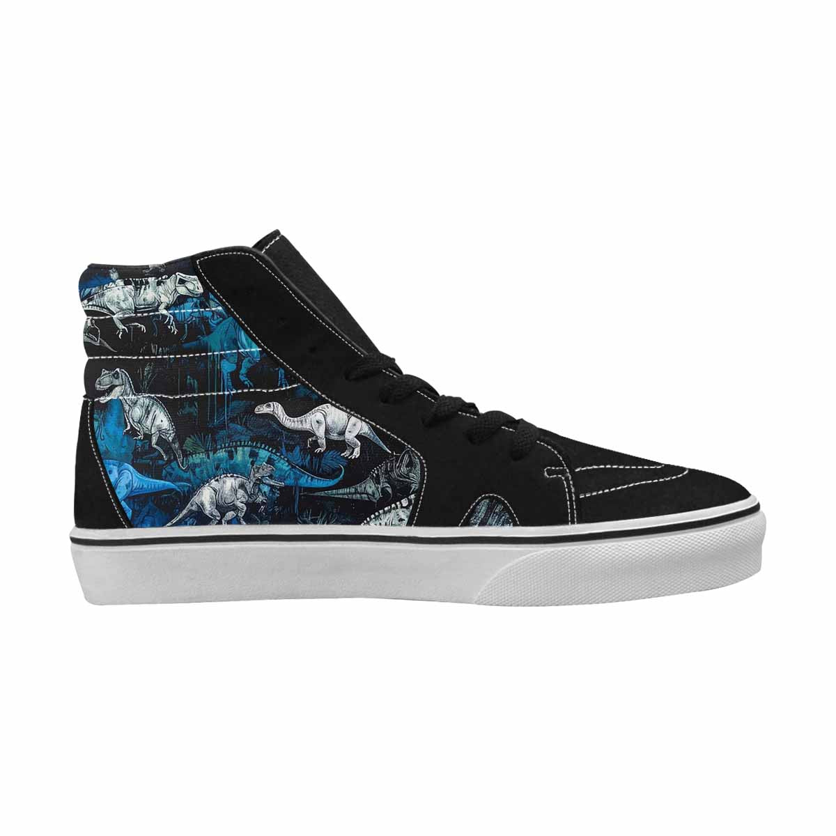 MEN'S Dinosaur Burst High Top Canvas Dreamlike Custom Shoes