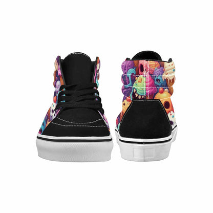 MEN'S Ice Cream Monsters  High Top Canvas Dreamlike Shoes