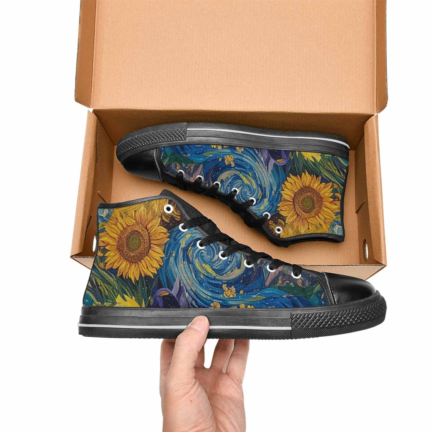 MEN'S Blend All Versions High Top Canvas Aesthetic Sneakers