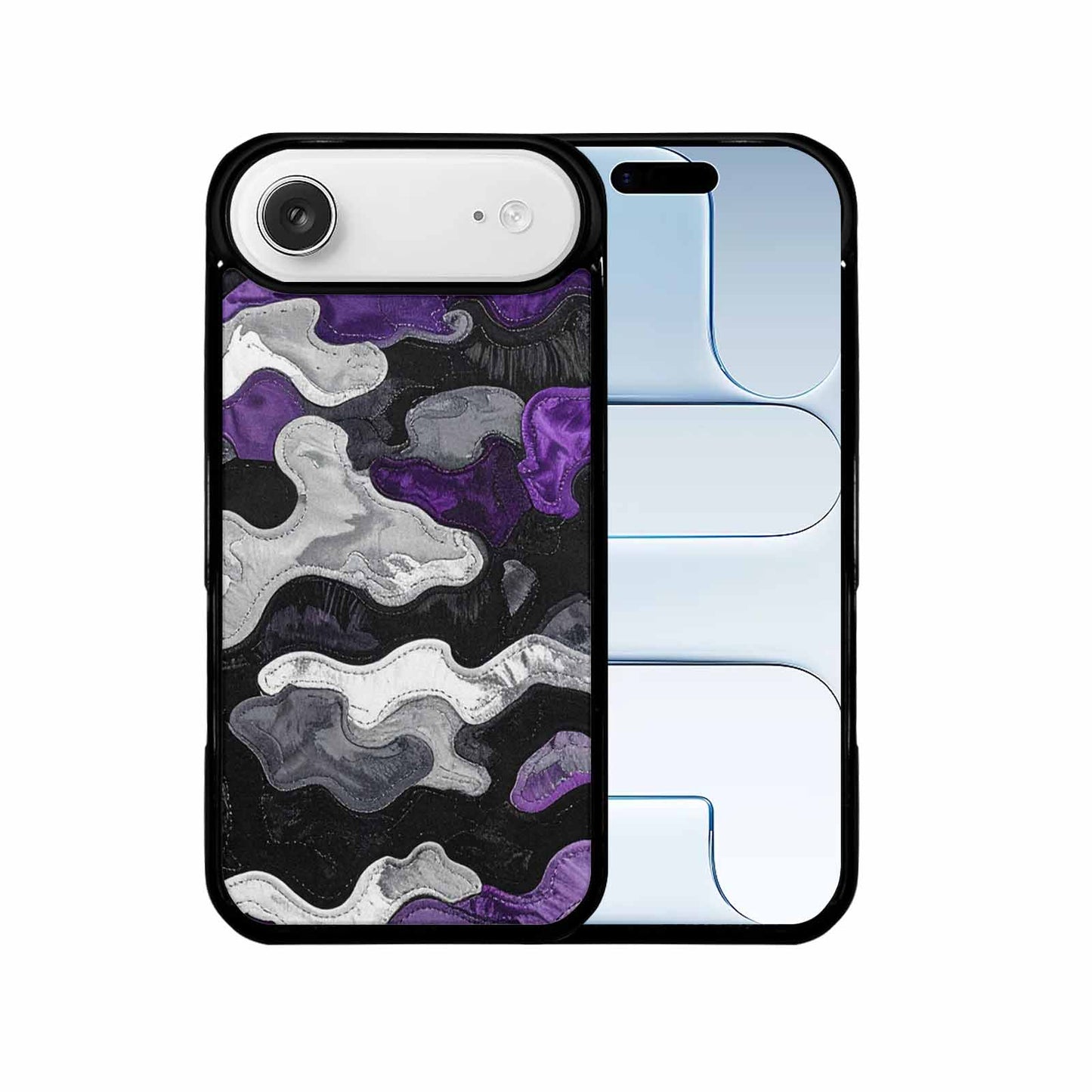 iPhone 17 Air Case — Vivid Camo Asexual Pride Camo, Original Design Phone Case