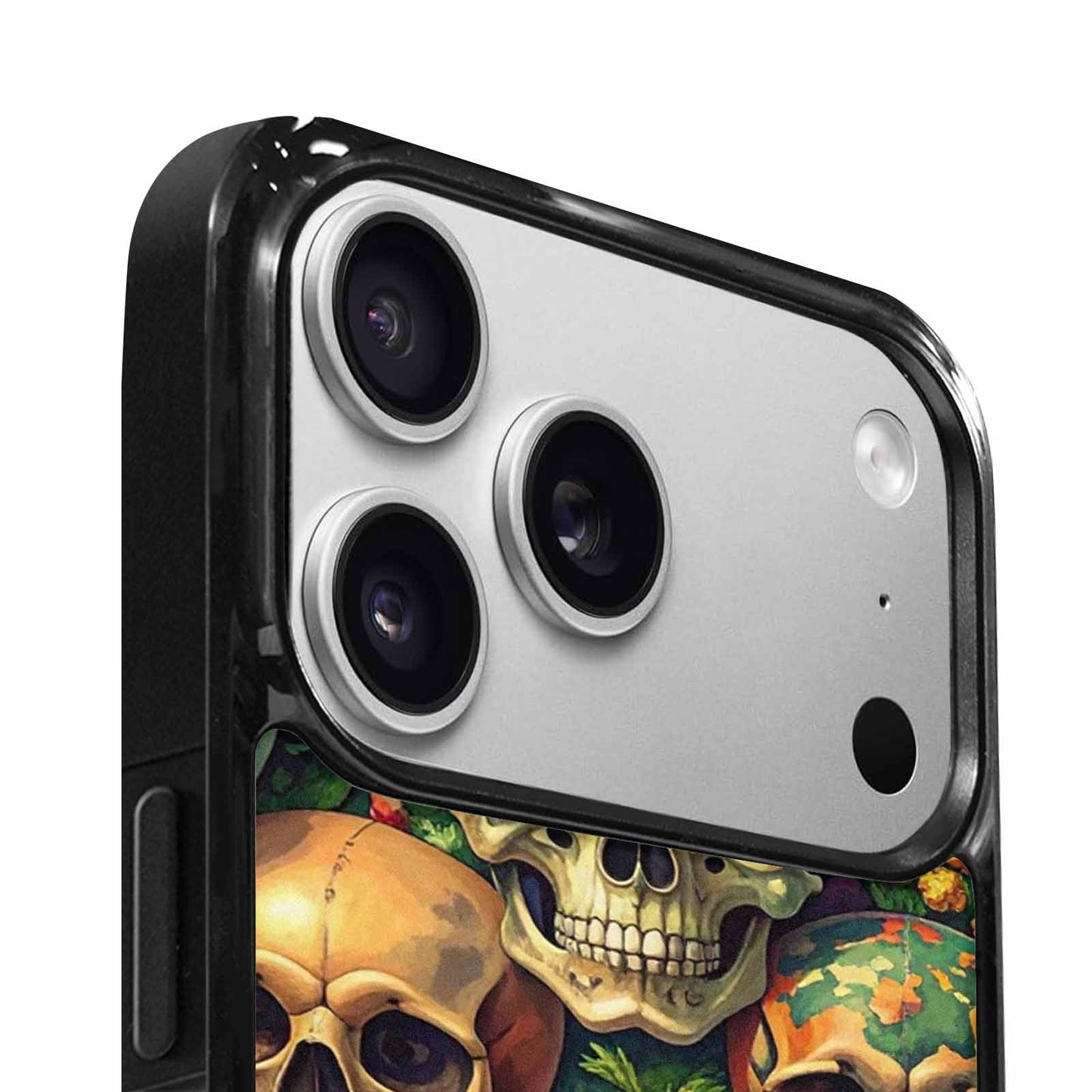 iPhone 17 Pro Max Case — Skulls Camoskulls Pattern Gothic Skulls, Custom Designed Case Cover