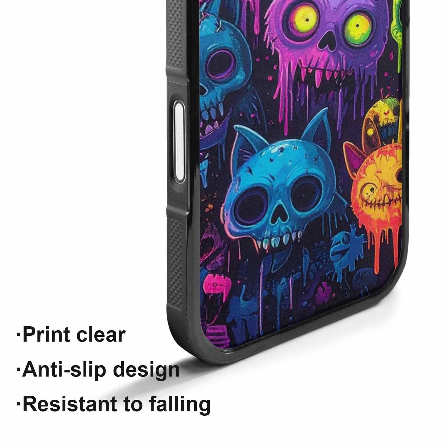 iPhone 17 Case — Mixed Toxic Glow Creature Cartoon Cute, Custom Art Phone Cover