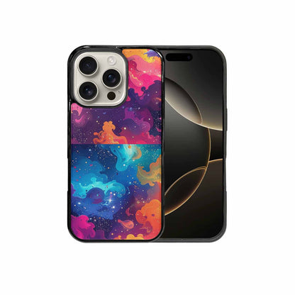 iPhone 16 Pro Case — Cosmic Creature And Object Mashup Pattern, Custom Art Phone Cover
