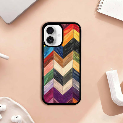 iPhone 17 Case — Progress Pride Flag Color Original Art, Original Design Phone Case