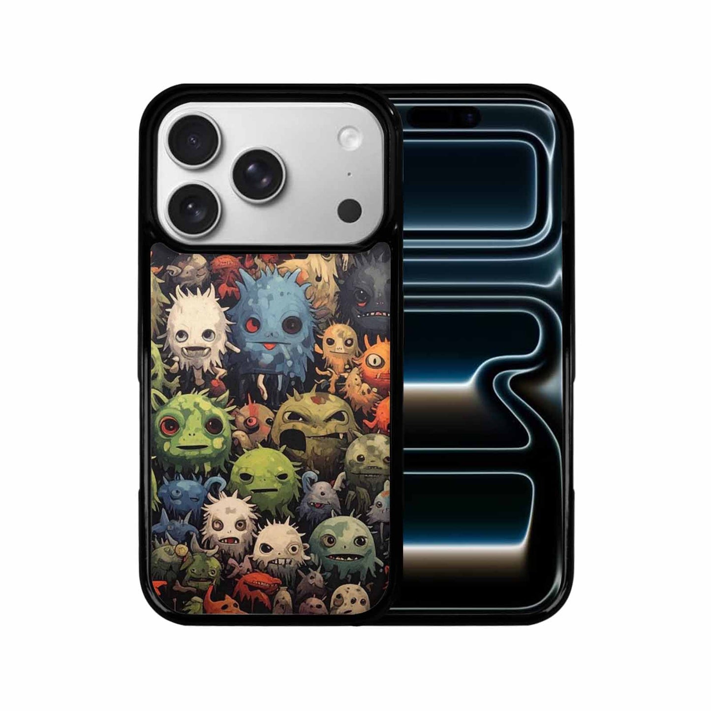 iPhone 17 Pro Case — Monsters Camomonsters Pattern Vkf Camo, Custom Designed Case Cover