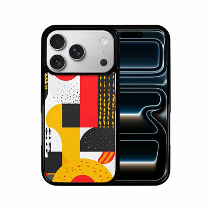 iPhone 17 Pro Case — Memphis Art Pattern Retro Vintage, Custom Made Phone Cover