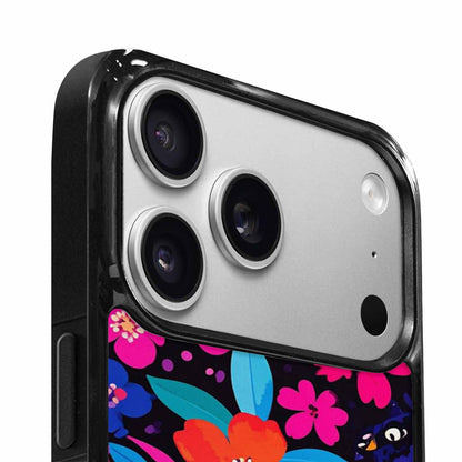 iPhone 17 Pro Case — Leopard Print Floral Seamless Pattern Animal, Custom Print Case Cover