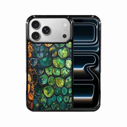 iPhone 17 Pro Max Case — Small Snake Skin Reptile Original Art, Custom Designed Case Cover