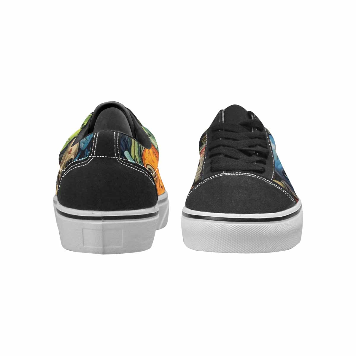 WOMEN'S Aliens × Camo Aliens Lace-Up Canvas Surreal Shoes