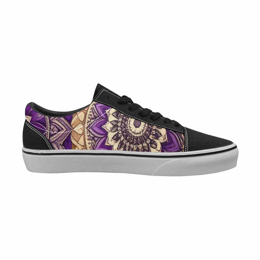 WOMEN'S Mandala Canvas Lace-Up Dreamcore Custom Sneakers