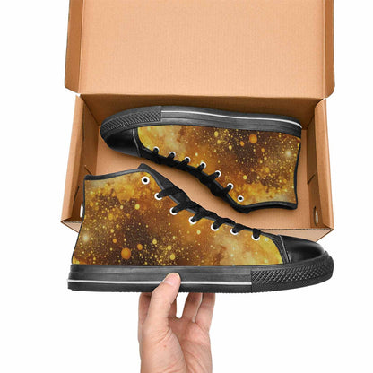 WOMEN'S Galaxy Art - High Top Canvas Dreamcore Custom Shoes