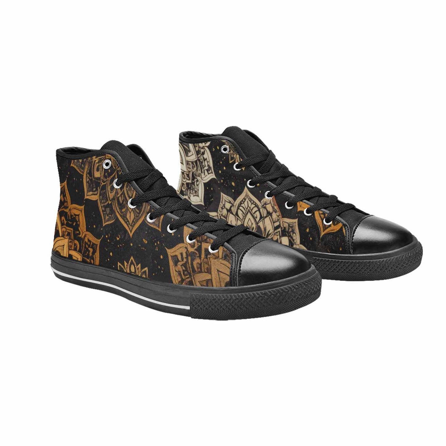 WOMEN'S Mandala High Top Canvas Dreamcore Custom Shoes