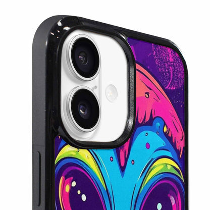 iPhone 17 Case — Alien Ufo Cartoon Art Alien Scifi, Custom Print Case Cover