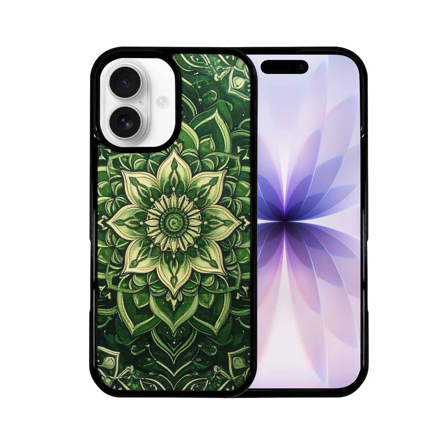 iPhone 17 Case — Small Mandala Pattern, Randomly Floral, Original Design Phone Case