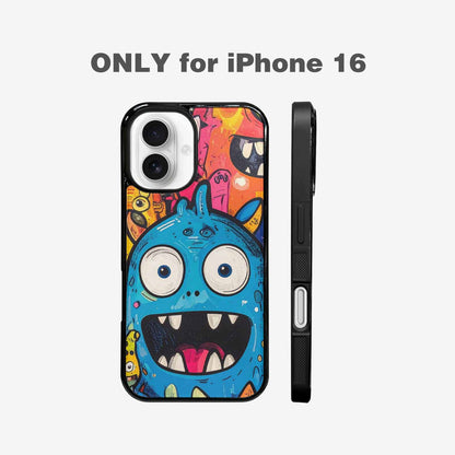 iPhone 16 Case — Goofy Cartoon Monster, Original Design Phone Case