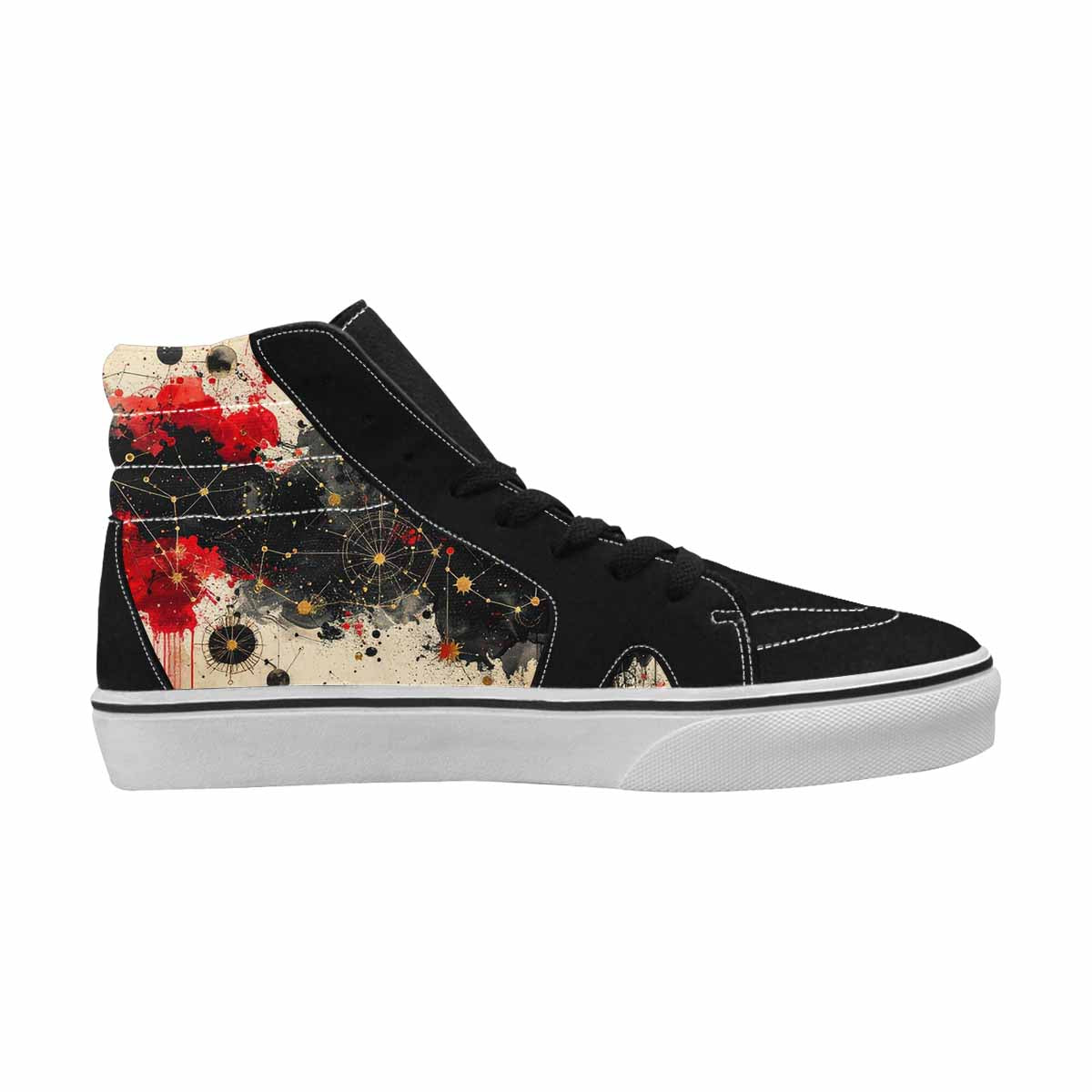 MEN'S Zodiac Constellation High Top Canvas Dark Academia Sneakers