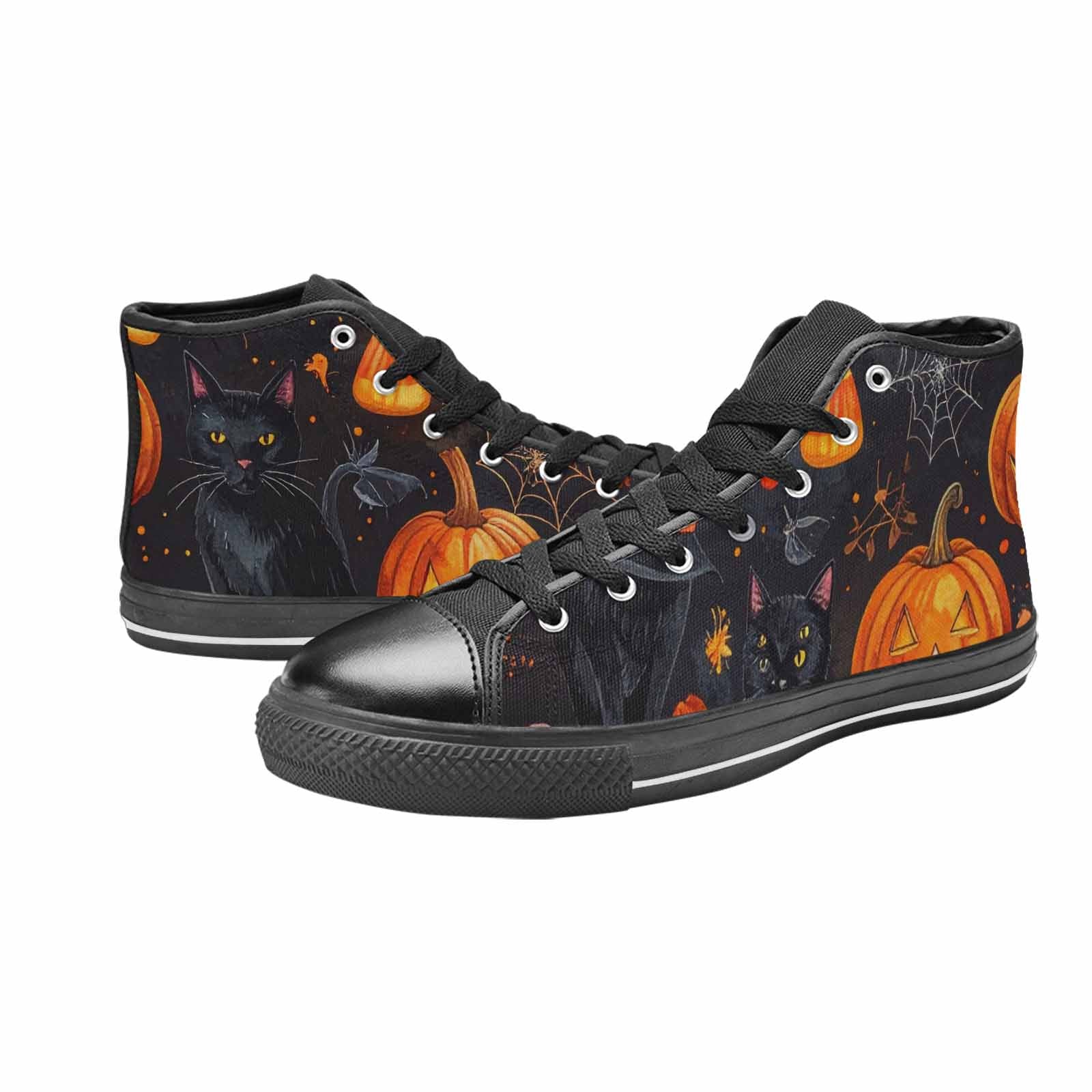 WOMEN'S Halloween High Top Canvas Y2K Sneakers