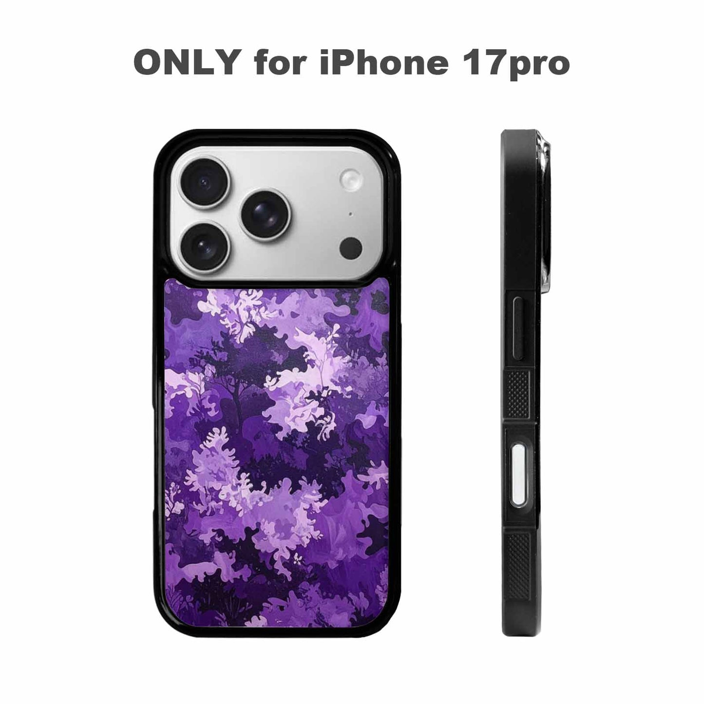 iPhone 17 Pro Case — Small Military Camouflage Blotch Pattern Camo, Custom Phone Case