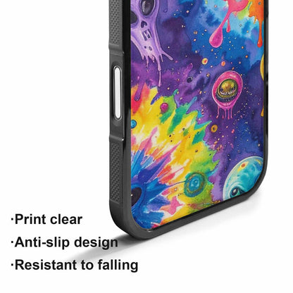 iPhone 17 Case — Aliens Tie Dyemelting Aliens Tie Dye, Original Design Phone Case