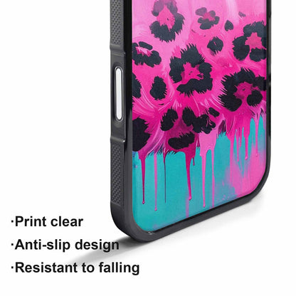 iPhone 17 Pro Max Case — Seamless Tileable Pattern Of Animal Print, Custom Designed Case Cover