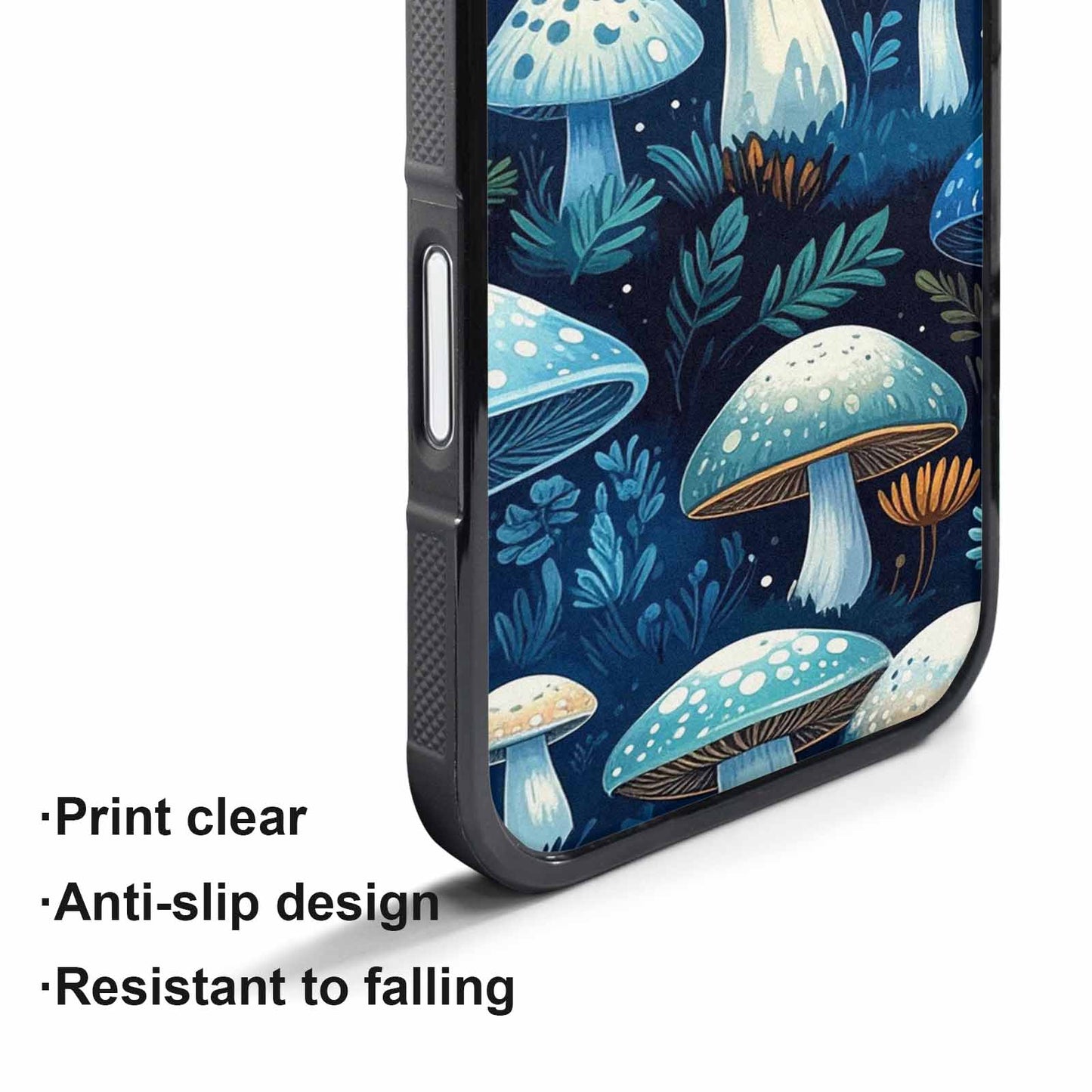 iPhone 17 Pro Max Case — Vivid Winter Mushroom Cartoon Cute, Unique Phone Case Design