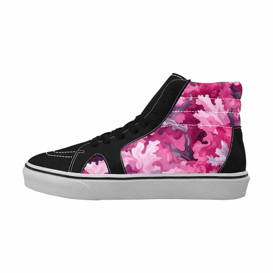 MEN'S Military Camouflage Blotch High Top Canvas Vivid Sneakers