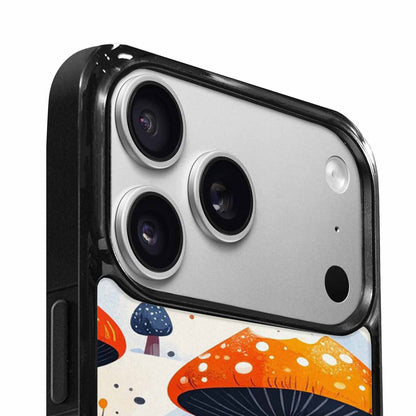 iPhone 17 Pro Case — Vivid Winter Mushroom Seamless Cartoon Cute, Unique Phone Case Design
