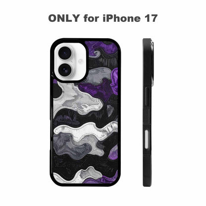 iPhone 17 Case — Vivid Camo Asexual Camo, Custom Print Case Cover