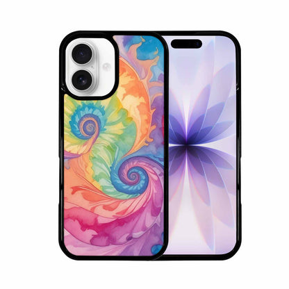 iPhone 17 Case — Tie Dye Swirls Tie Dye, Custom Art Phone Cover
