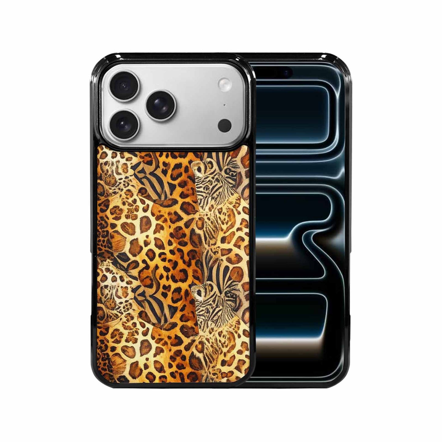 iPhone 17 Pro Max Case — Small Animal Print Pattern, Animal Print, Unique Phone Case Design