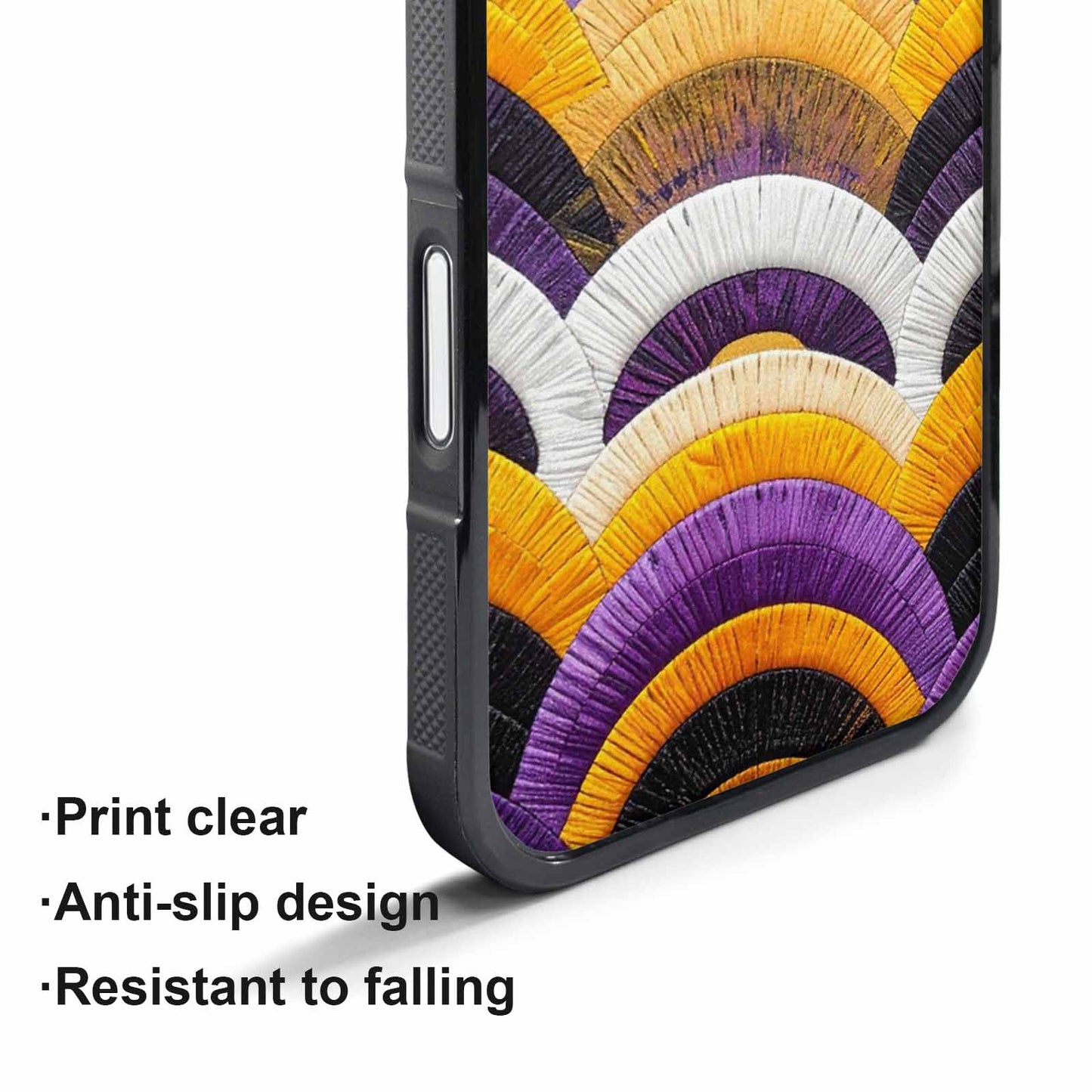 iPhone 17 Pro Case — Vivid Camo Nonbinary Pride Camo, Custom Designed Case Cover
