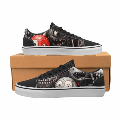WOMEN'S Multi Lace-Up Canvas Kaleidoscope Sneakers