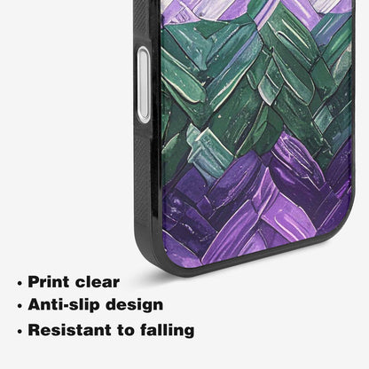 iPhone 16 Case — Genderqueer Flag Color Theme Small Rainbow, Custom Print Case Cover