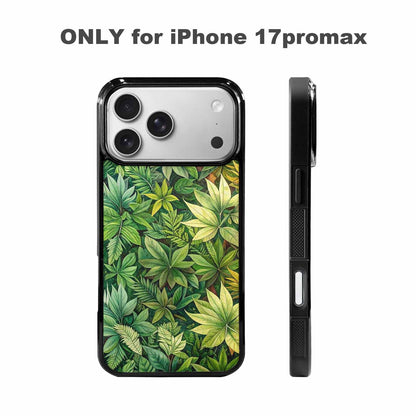iPhone 17 Pro Max Case — Small Seven Point Palmate Floral, Custom Art Phone Cover