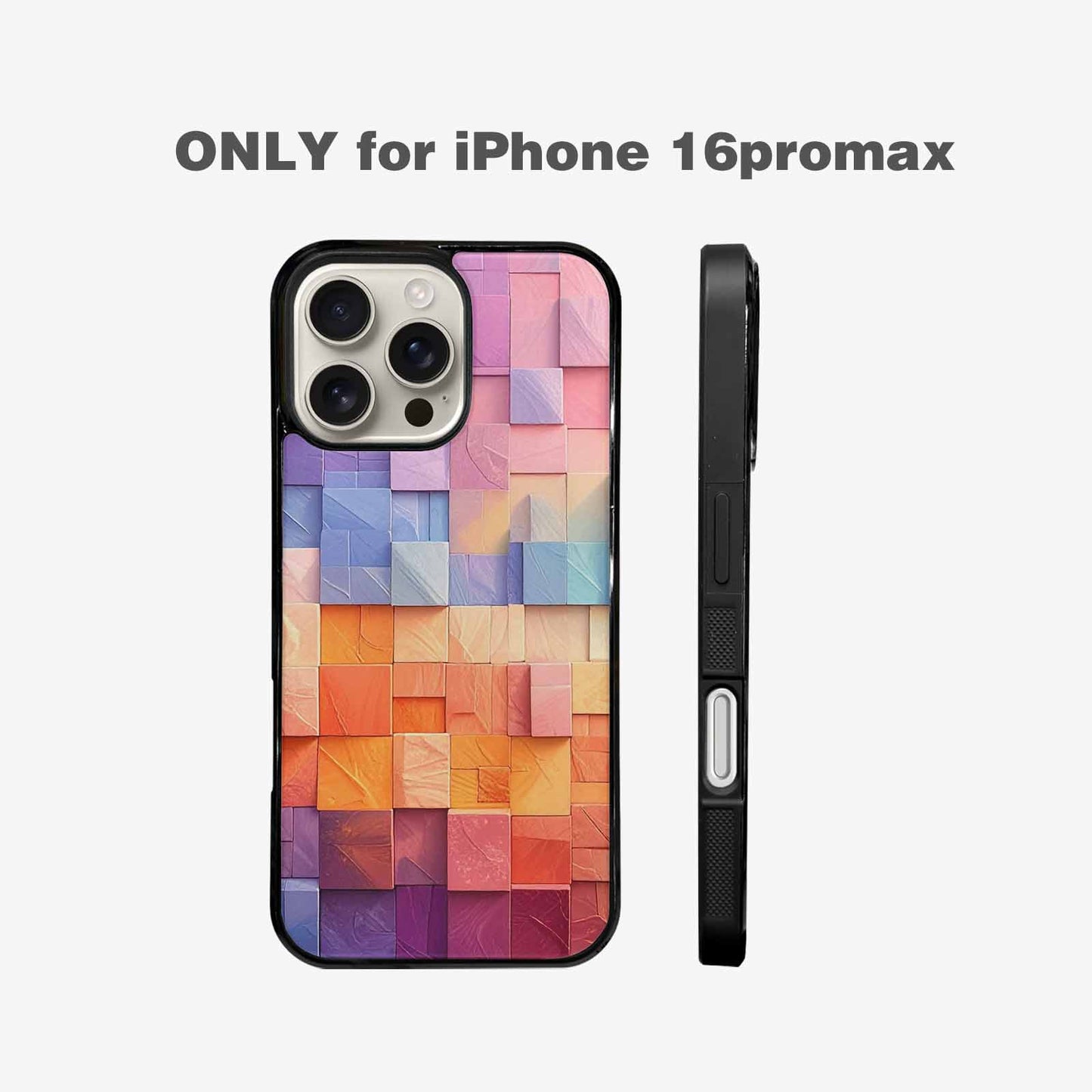 iPhone 16 Pro Max Case — Color Gradient Fade Pattern Hundreds Of, Original Design Phone Case