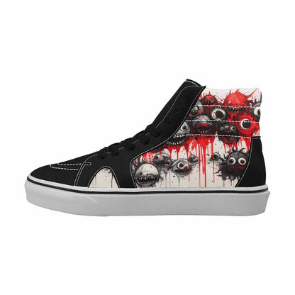 MEN'S Multi High Top Canvas Surreal Custom Shoes