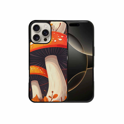 iPhone 16 Pro Max Case — Bold Autumn Mushroom Bold Autumn Mushroom, Custom Made Phone Cover