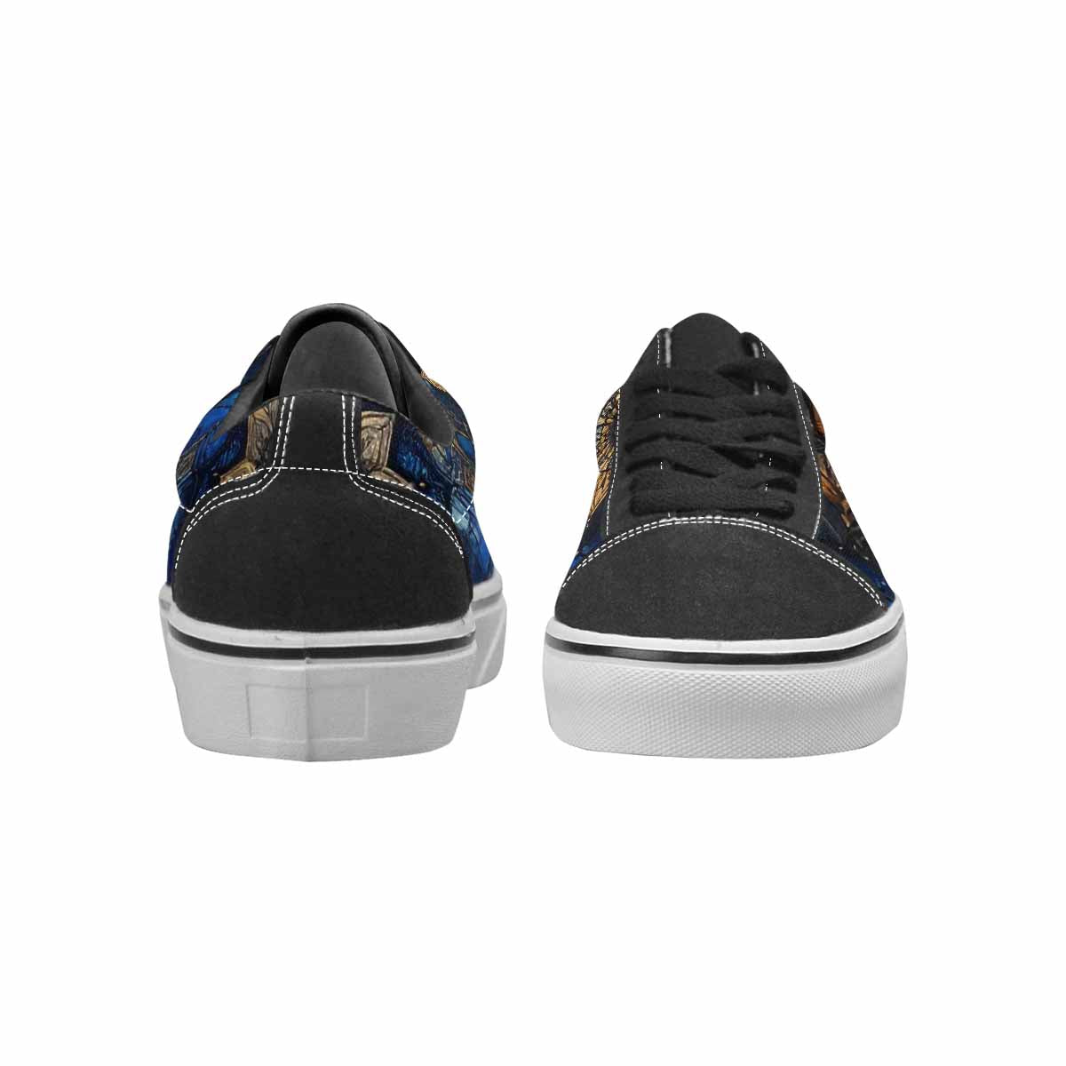 WOMEN'S Mandala Medallion Lace-Up Canvas Vivid Sneakers